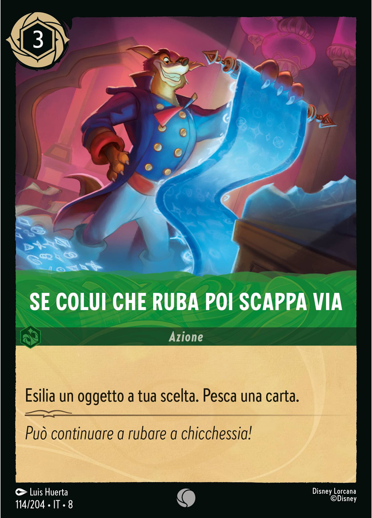 He Who Steals and Runs Away (Foil)