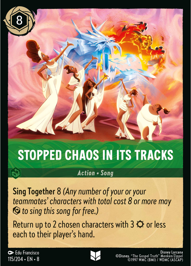 Stopped Chaos in Its Tracks (Foil)