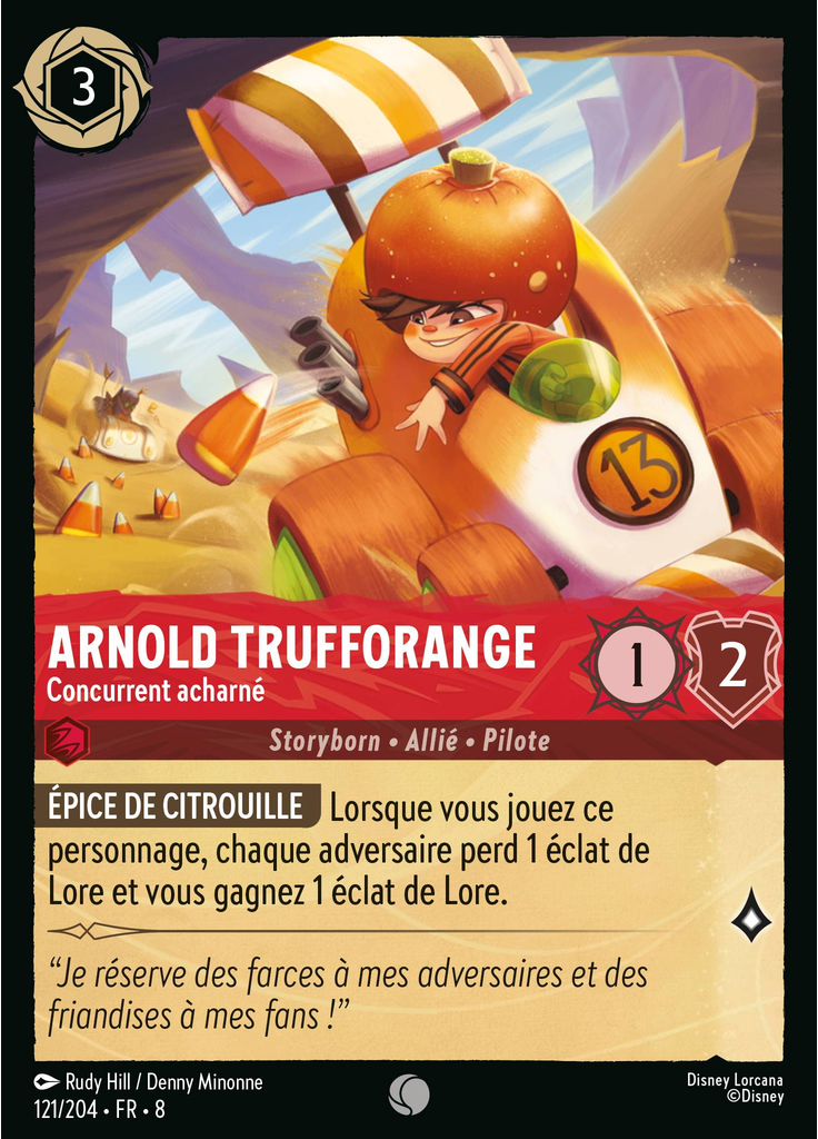 Gloyd Orangeboar - Fierce Competitor