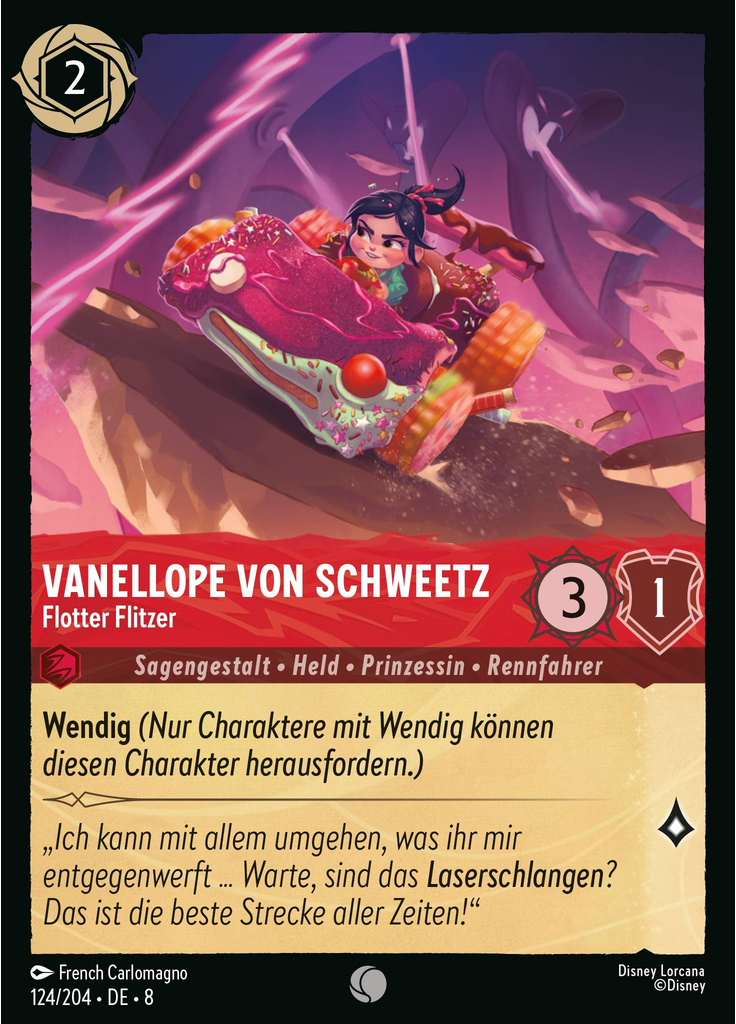 Vanellope Von Schweetz - Spunky Speedster