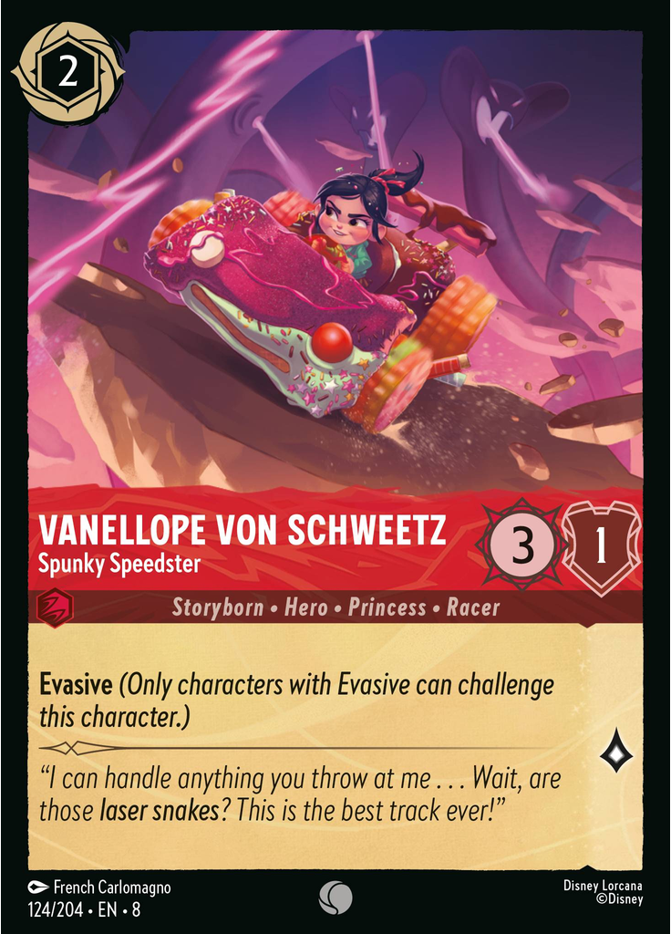 Vanellope Von Schweetz - Spunky Speedster