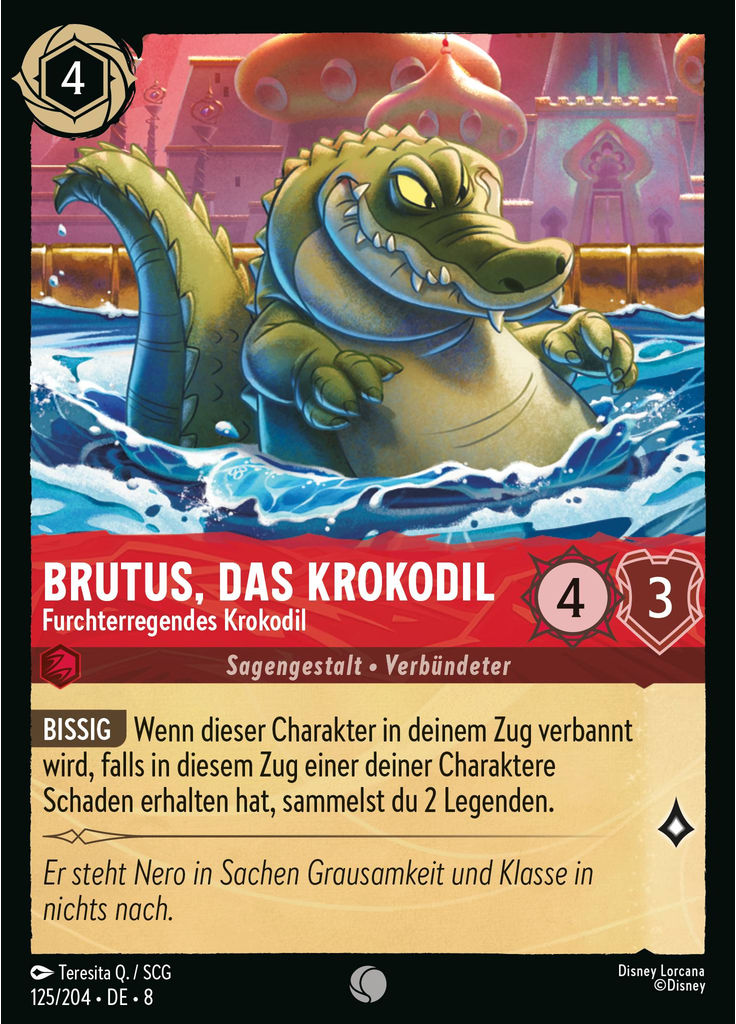 Brutus - Fearsome Crocodile