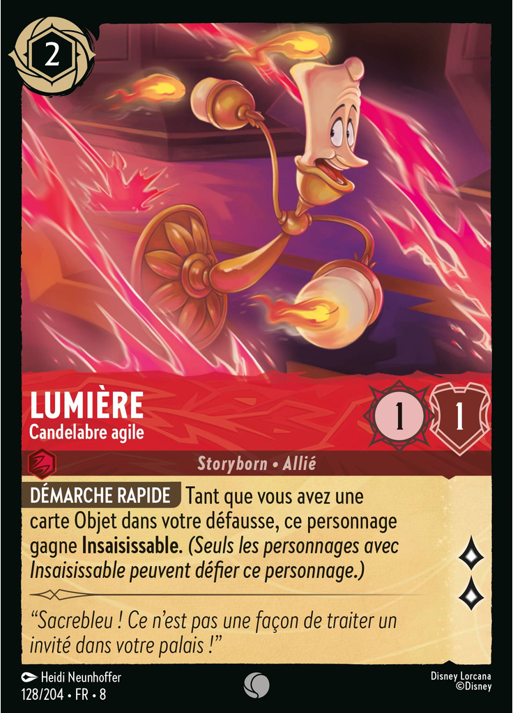 Lumiere - Nimble Candelabra (Foil)