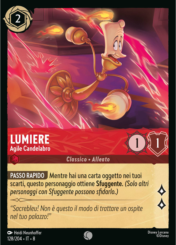 Lumiere - Nimble Candelabra (Foil)