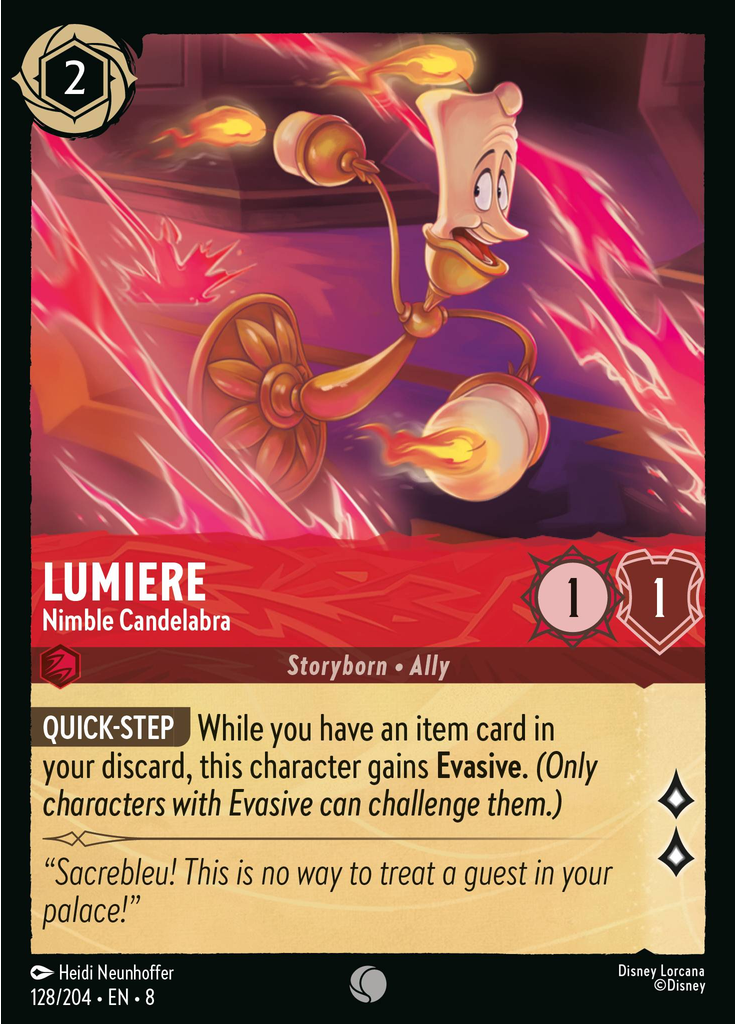 Lumiere - Nimble Candelabra