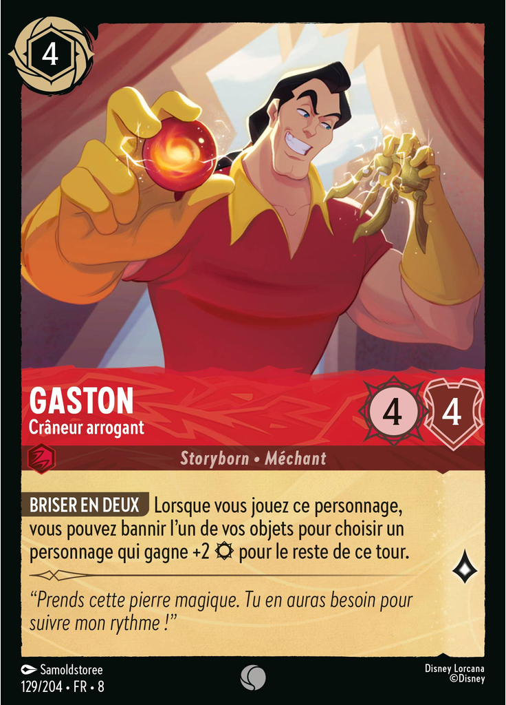 Gaston - Arrogant Showoff (Foil)