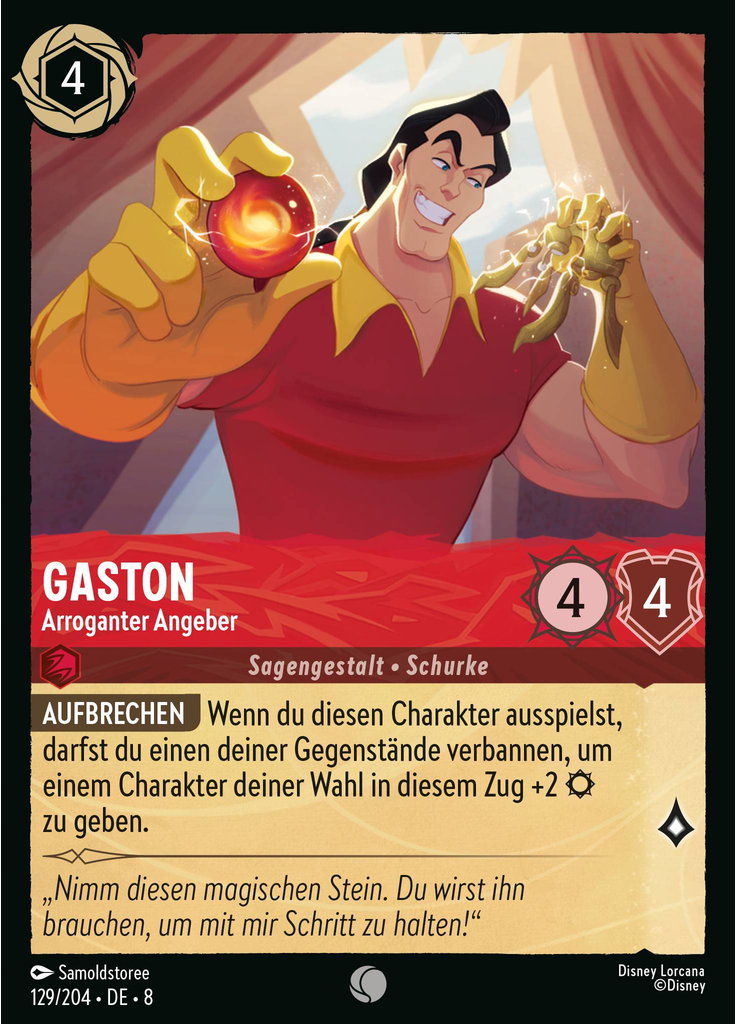 Gaston - Arrogant Showoff