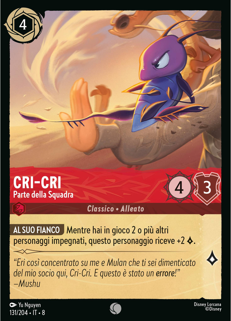 Cri-Kee - Part of the Team (Foil)