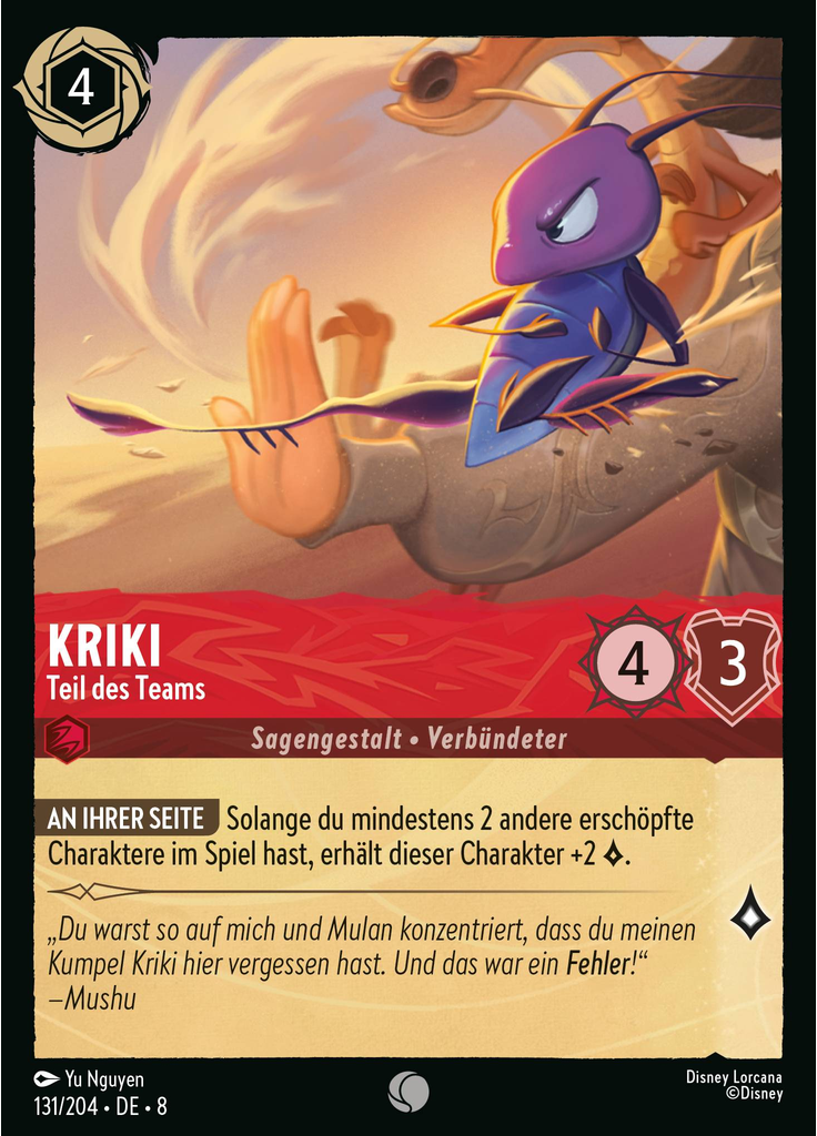 Cri-Kee - Part of the Team