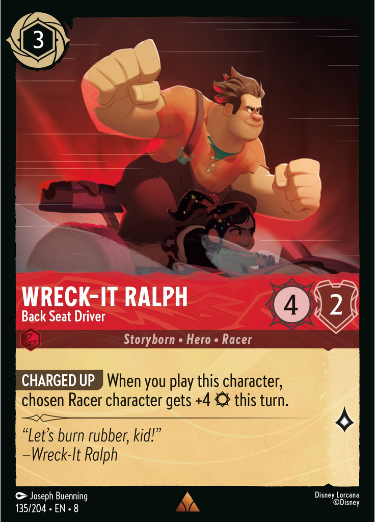 Wreck-It Ralph - Back Seat Driver (Foil)
