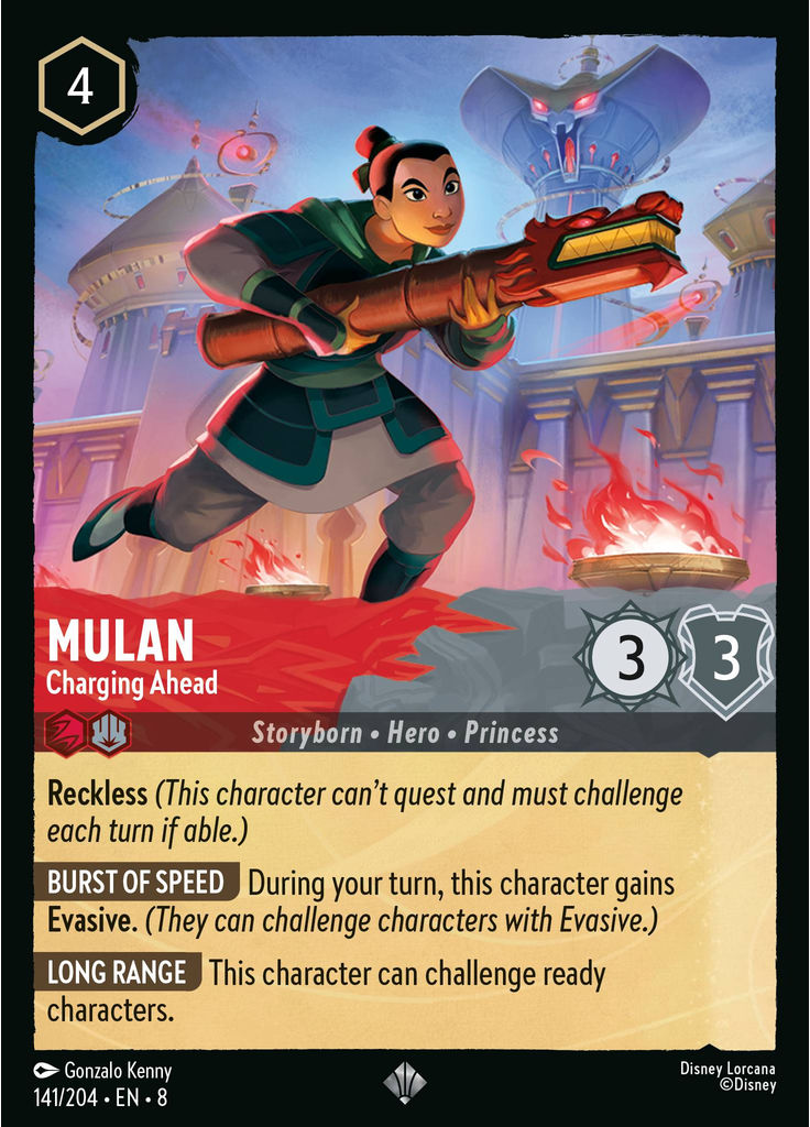 Mulan - Charging Ahead (Foil)
