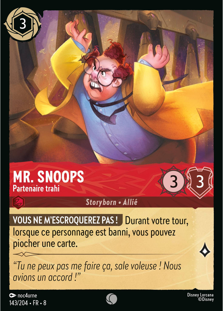 Mr. Snoops - Betrayed Partner (Foil)