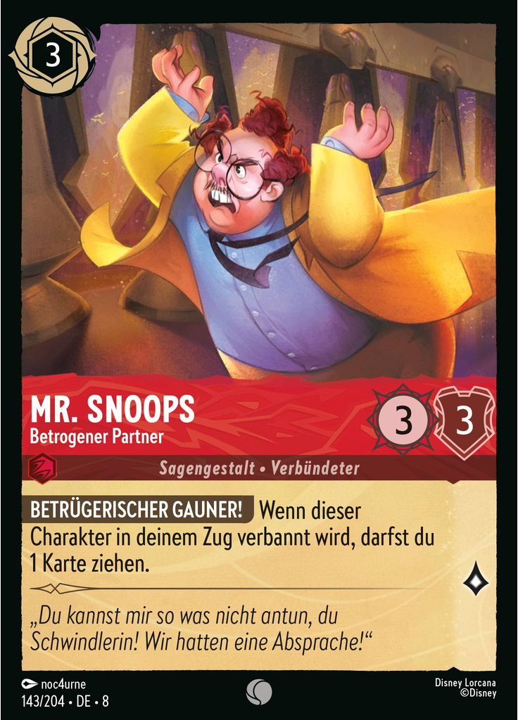 Mr. Snoops - Betrayed Partner