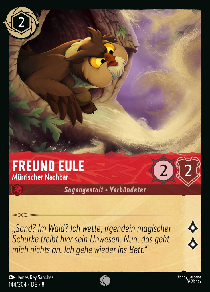 Friend Owl - Cantankerous Neighbor (Foil)