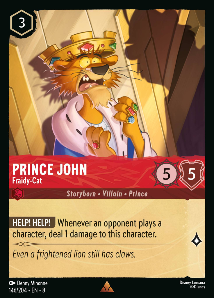 Prince John - Fraidy-Cat (Foil)