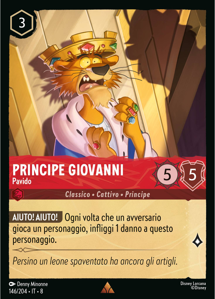 Prince John - Fraidy-Cat (Foil)