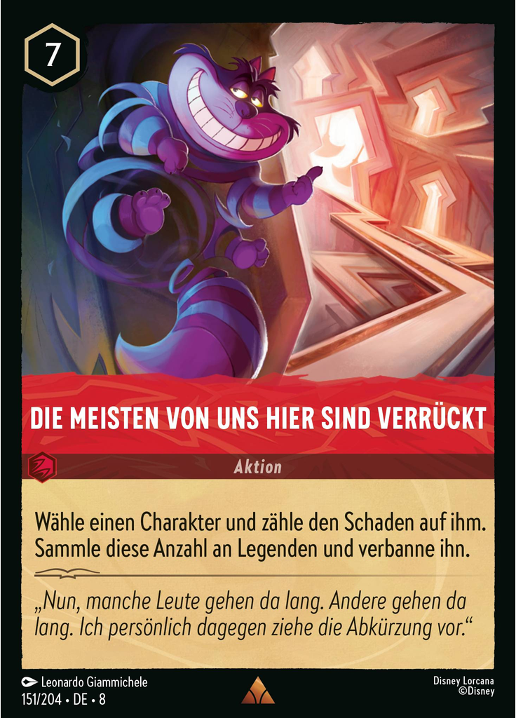 Most Everyone's Mad Here (Foil)