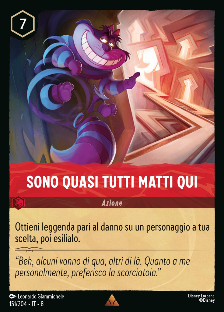 Most Everyone's Mad Here (Foil)
