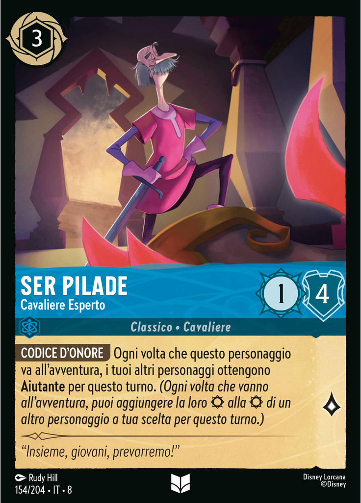 Sir Pellinore - Seasoned Knight (Foil)