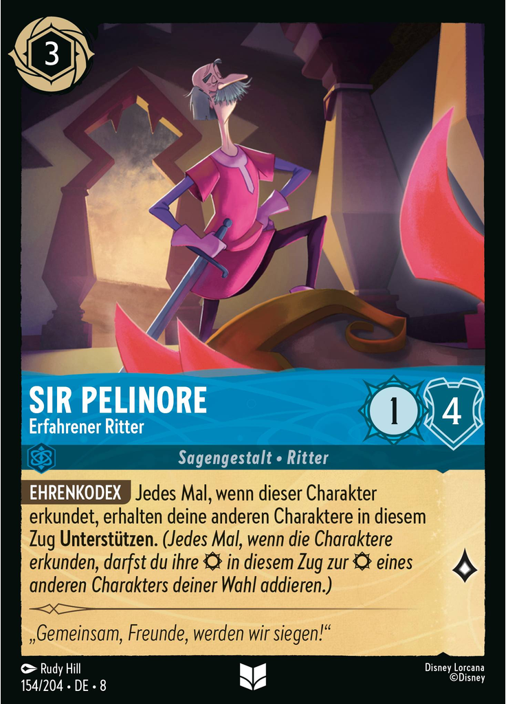 Sir Pellinore - Seasoned Knight