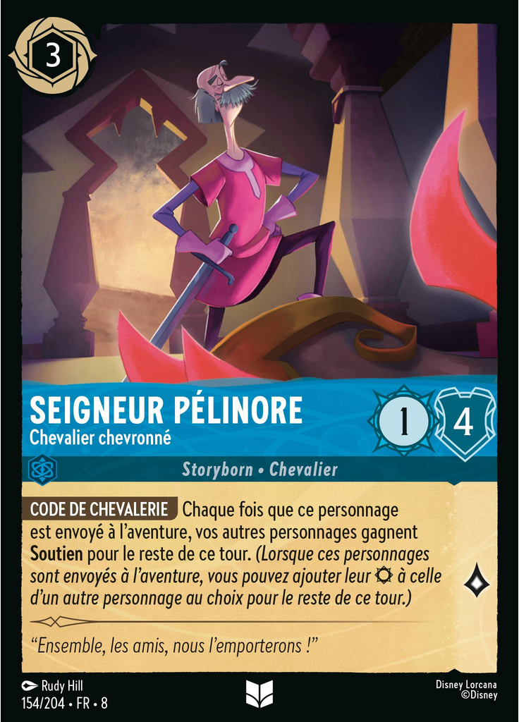 Sir Pellinore - Seasoned Knight