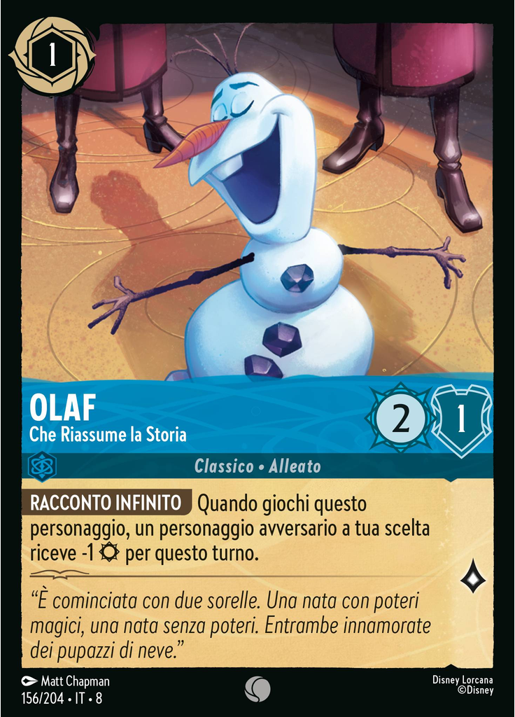 Olaf - Recapping the Story (Foil)