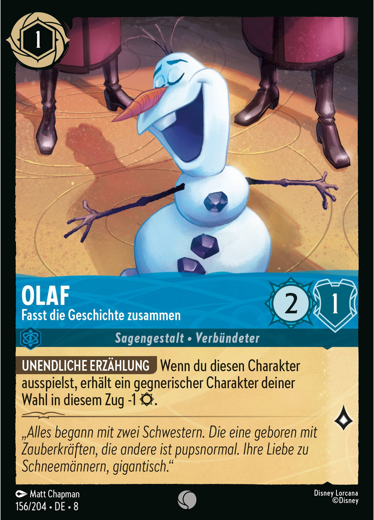 Olaf - Recapping the Story