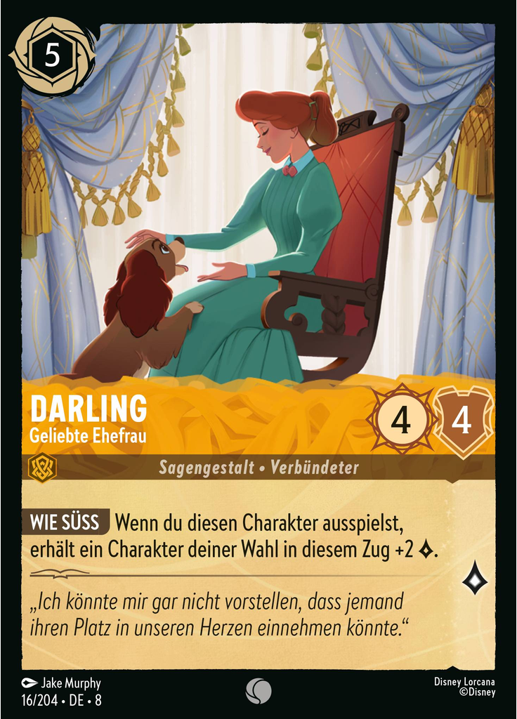 Darling Dear - Beloved Wife (Foil)