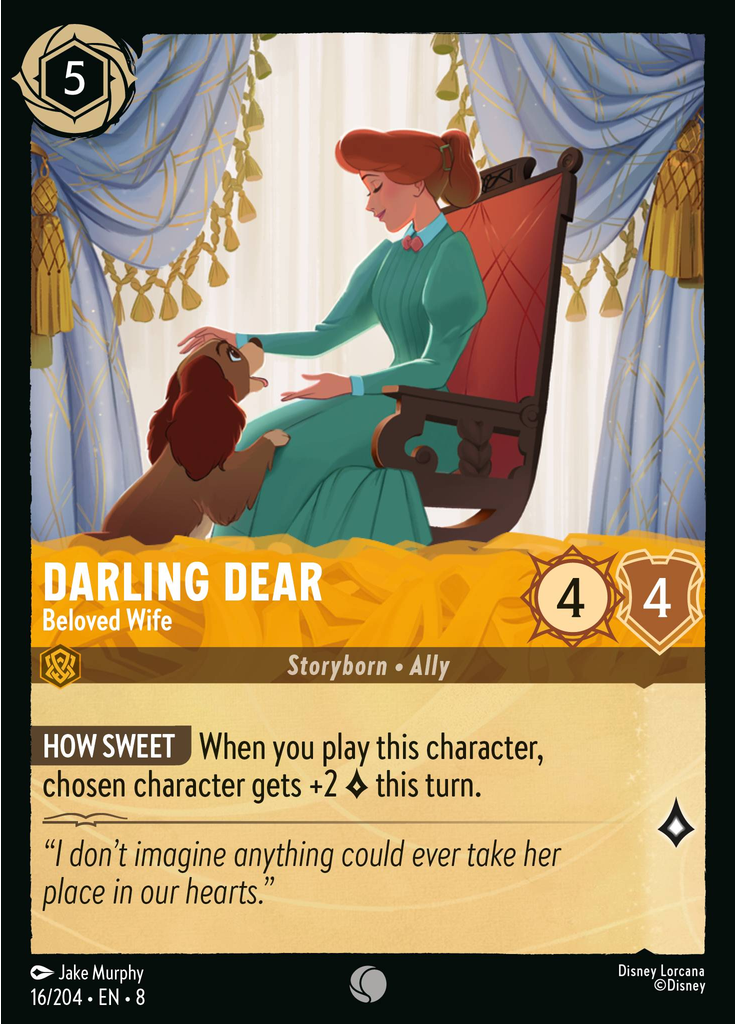 Darling Dear - Beloved Wife (Foil)