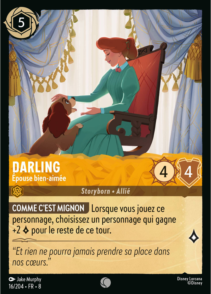 Darling Dear - Beloved Wife (Foil)