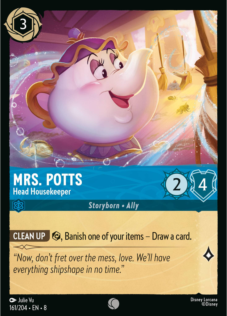 Mrs. Potts - Head Housekeeper (Foil)