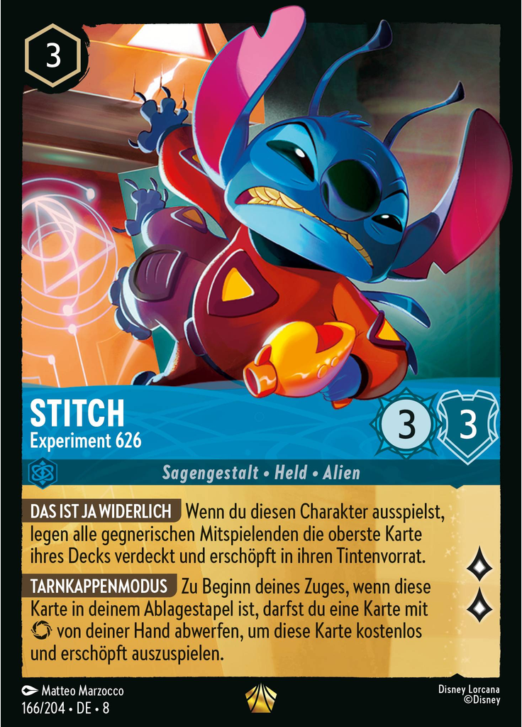 Stitch - Experiment 626