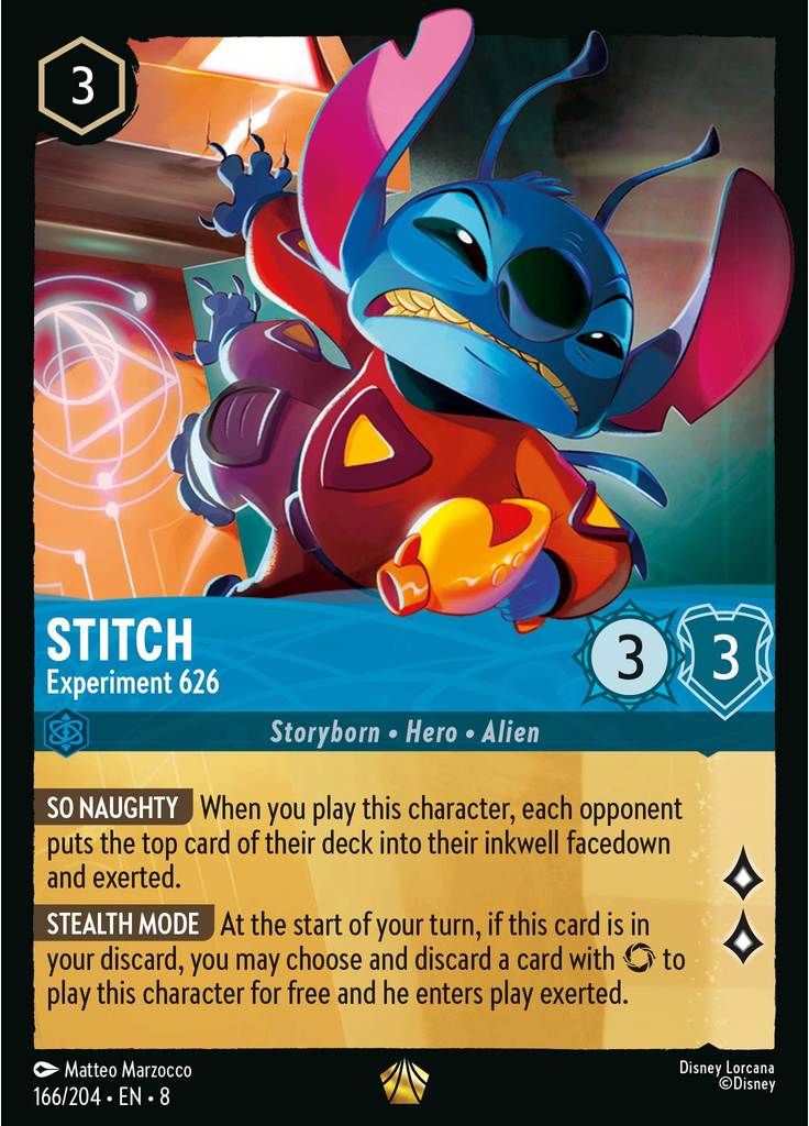 Stitch - Experiment 626