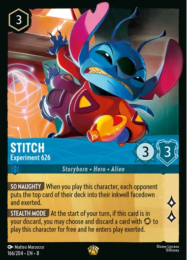 Stitch - Experiment 626