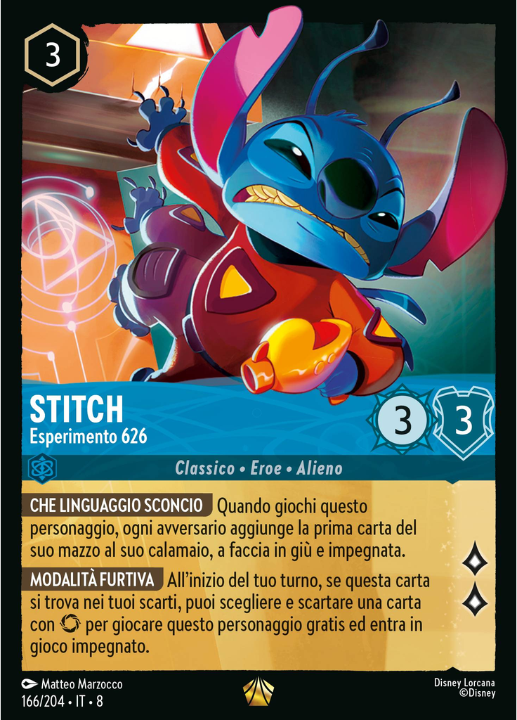 Stitch - Experiment 626