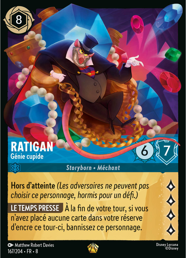 Ratigan - Greedy Genius (Foil)