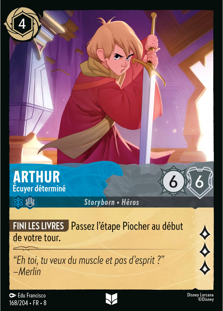 Arthur - Determined Squire (Foil)