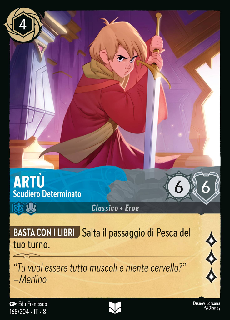 Arthur - Determined Squire (Foil)
