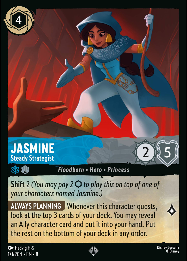 Jasmine - Steady Strategist (Foil)
