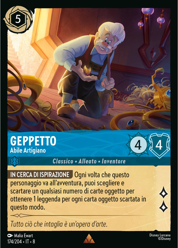 Geppetto - Skilled Craftsman (Foil)