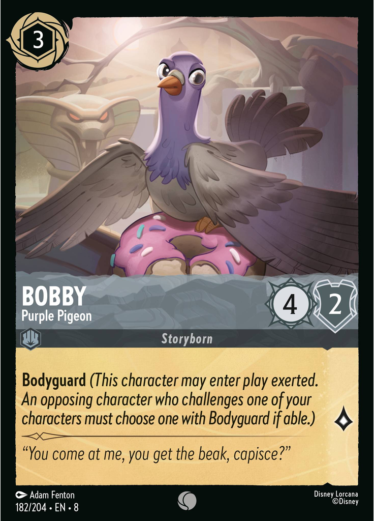 Bobby - Purple Pigeon (Foil)