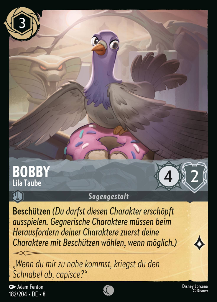 Bobby - Purple Pigeon