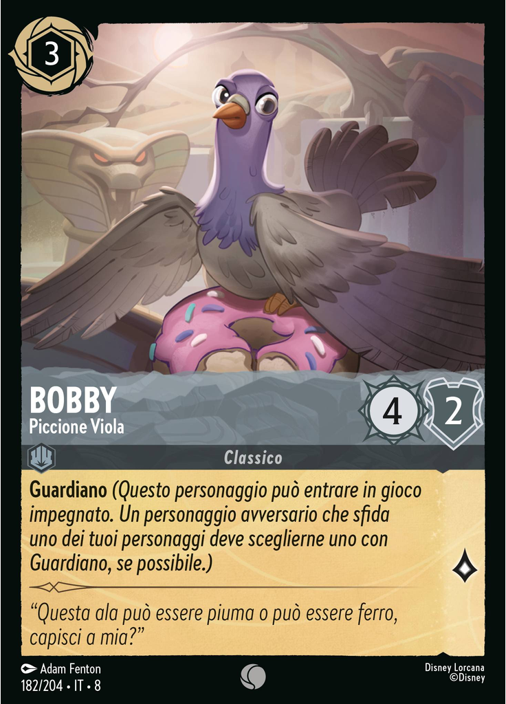 Bobby - Purple Pigeon