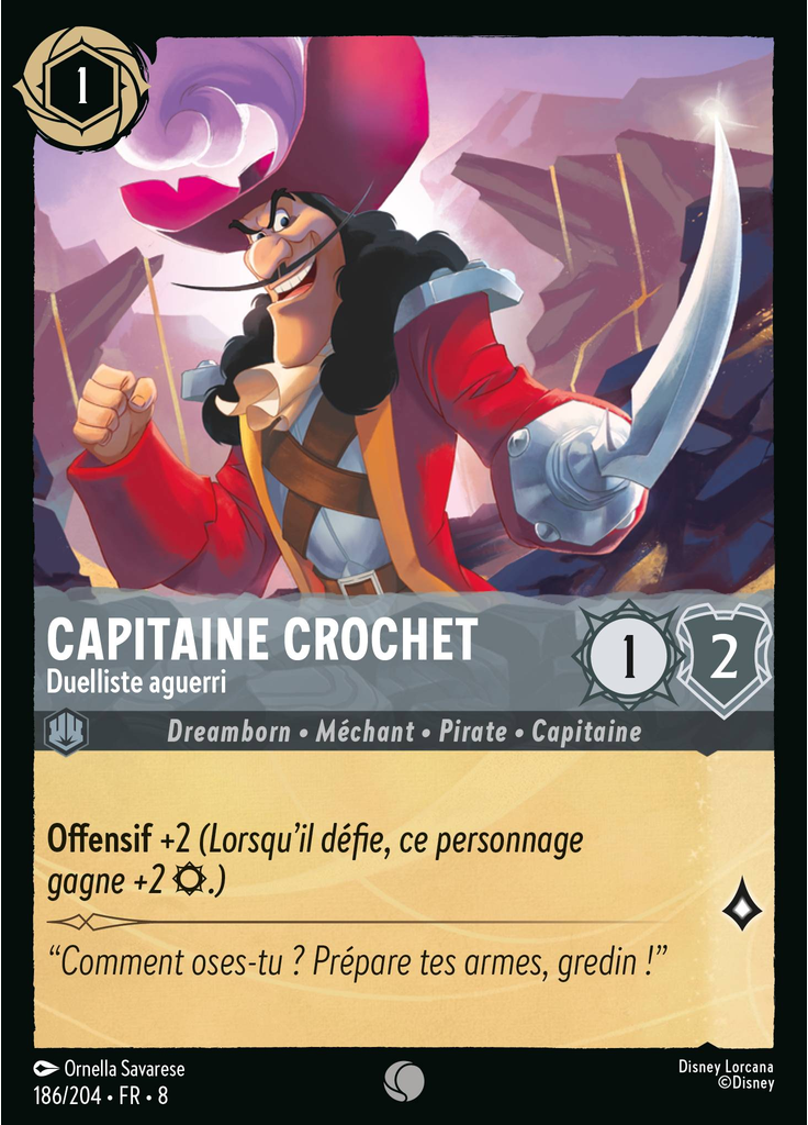 Captain Hook - Forceful Duelist (Foil)