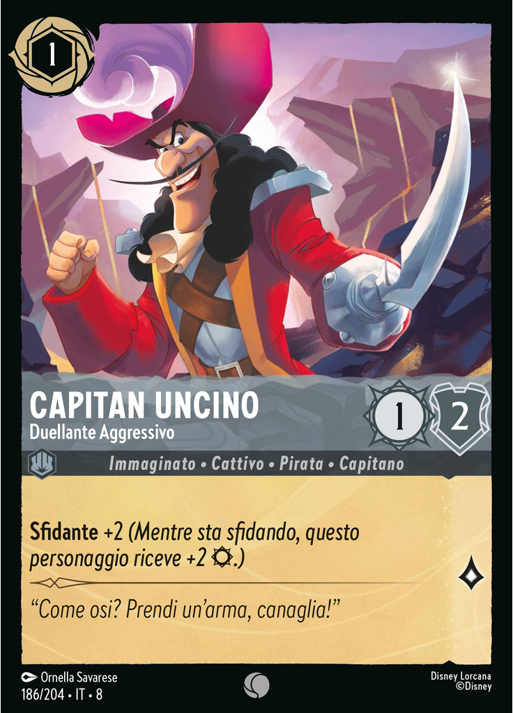 Captain Hook - Forceful Duelist (Foil)