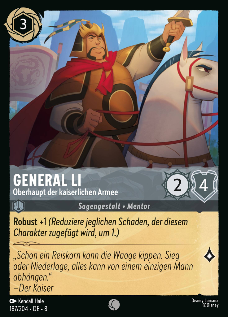 General Li - Head of the Imperial Army