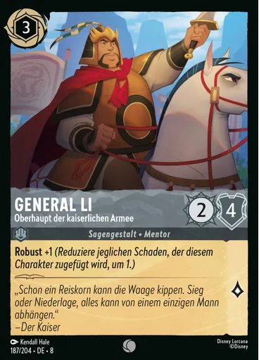 General Li - Head of the Imperial Army