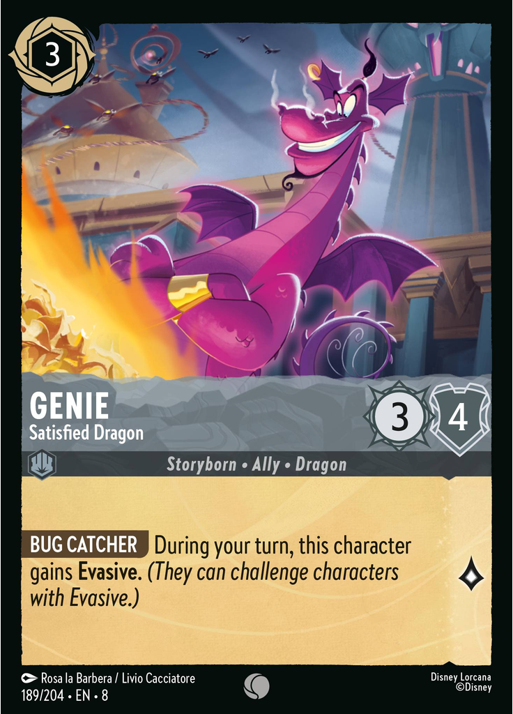 Genie - Satisfied Dragon (Foil)