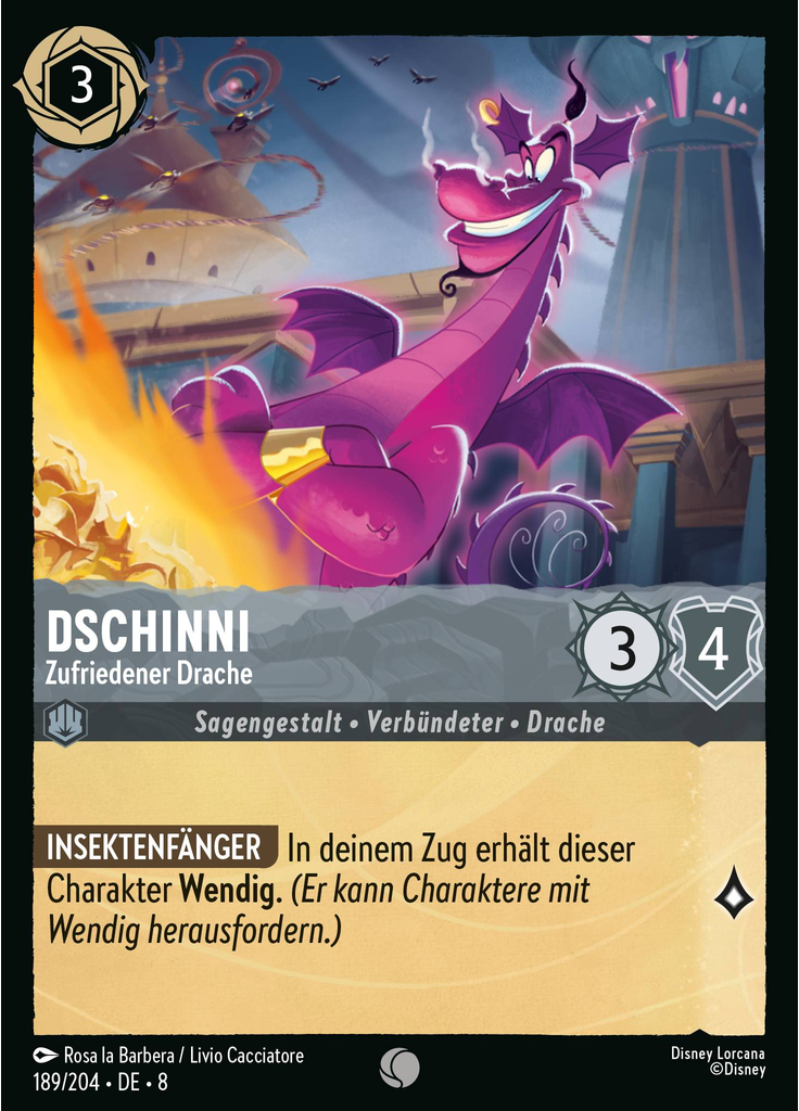 Genie - Satisfied Dragon