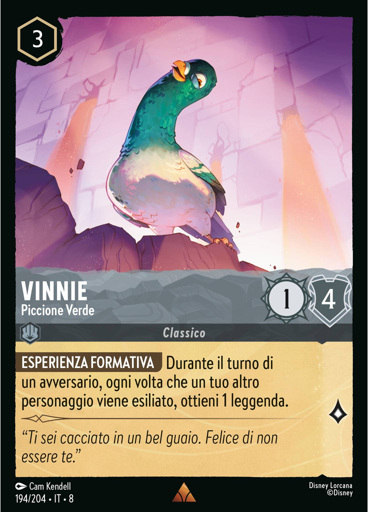 Vinnie - Green Pigeon